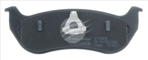 BREMTEC 4WD BRAKE PADS SET JEEP CHEROKEE KJ KELSEY HAYES BT1393E
