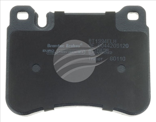 BREMTEC EURO-LINE HD BRAKE PADS SET MERCEDES W203 200K SPORTS PAK BT1394ELH