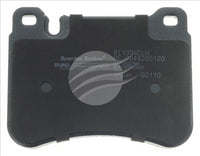 BREMTEC EURO-LINE HD BRAKE PADS SET MERCEDES W203 200K SPORTS PAK BT1394ELH