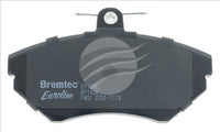 BREMTEC EURO-LINE BRAKE PADS SET VW GOLF III 1HZ_ 1.8, 1.9, 2.0 BT139ELC