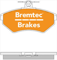 BREMTEC TRADE-LINE BRAKE PADS SET VW GOLF III 1HZ_ 1.8, 1.9, 2.0 BT139TS