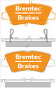 BREMTEC PRO-LINE BRAKE PADS SET HYUNDAI i30 1.6 CRDi 2012- BT1402PRO