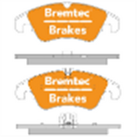 BREMTEC TRADELINE BRAKE PAD SET FRONT AUDI A4 A5 A6 A7 Q5 S4 S5 BT1407TS