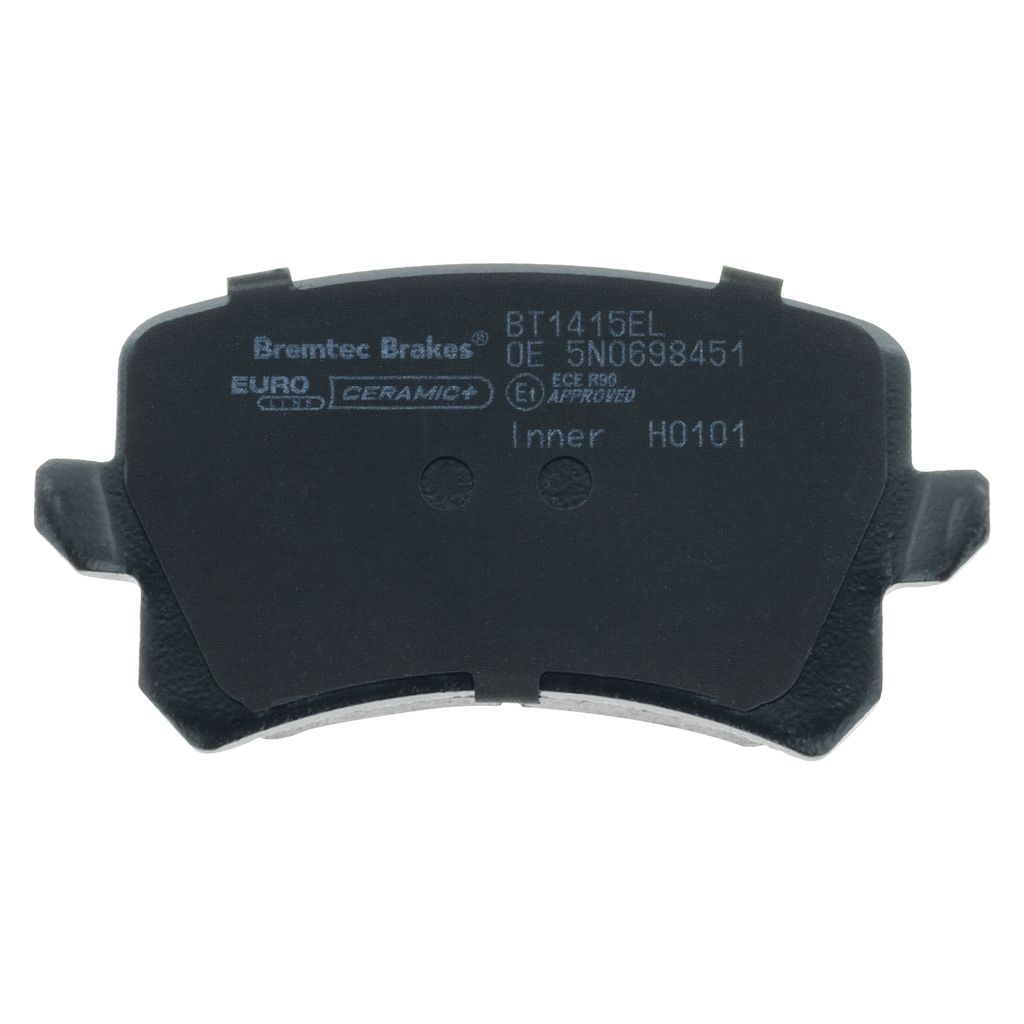 Euro-line Brake Pads Set Volkswagen Tiguan 1.4i, 2007 -  Bt1415el