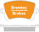 BREMTEC PRO-LINE BRAKE PADS SET VOLKSWAGEN TIGUAN 1.4i, 2007- BT1415PRO