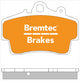 BREMTEC HYBRID-CARBON HIGH PERFORMANCE PORSCHE BOXTER (986) 2.5, 2.7 BT1429EV5