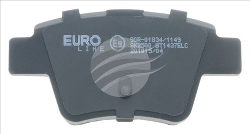BREMTEC EURO-LINE BRAKE PADS SET PEUGEOT 307 1.6, 2.0 (BOSCH) BT1437ELC
