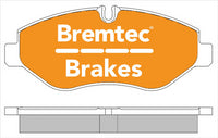 BREMTEC EURO-LINE BRAKE PADS SET IVECO DAILY III 29, 35 2006- BT1446ELC