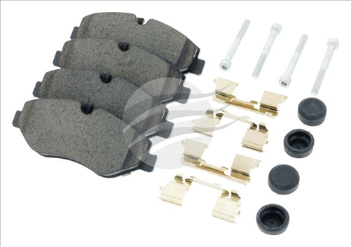 BREMTEC EURO-LINE BRAKE PADS SET IVECO DAILY III 29, 35 2006- BT1446ELC