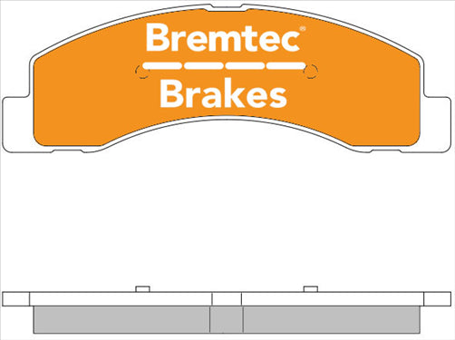 BREMTEC PRO-LINE BRAKE PADS SET FORD F250, F350 1999- BT144PRO