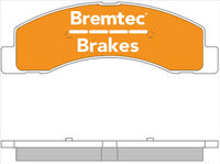 BREMTEC PRO-LINE BRAKE PADS SET FORD F250, F350 1999- BT144PRO