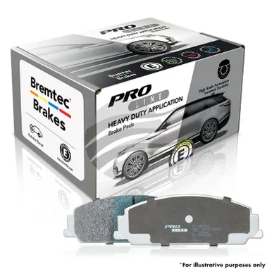 PRO-LINE BRAKE PADS SET VOLKSWAGEN GOLF IV (W/SENSOR) DB1405 BT1455PRO
