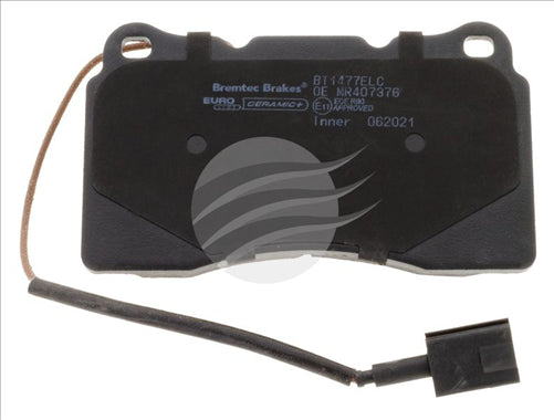 BREMTEC EURO-LINE BRAKE PADS SET ALFA 159 3.2 JTS BREMBO&SENSOR BT1477ELC