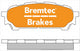 BREMTEC 4WD BRAKE PADS SET SUBARU IMPREZA 2002- BT1481E