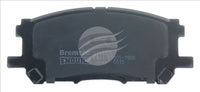 BREMTEC 4WD BRAKE PADS SET LEXUS RX330 2003- BT1482E