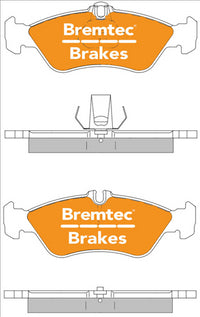 BREMTEC TRADE-LINE BRAKE PADS SET MERCEDES SPRINTER (903) BT1483TS