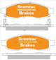 BREMTEC 4WD BRAKE PADS SET NISSAN TITAN 5.6 2006- BT1492E
