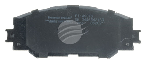 TRADE-LINE BRAKE PAD FRONT SET COROLLA RAV4 RUKUS AURIS BT1493TS