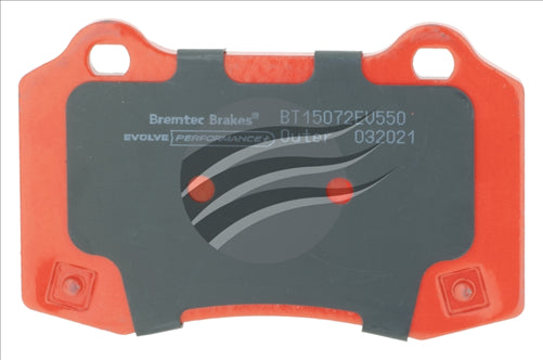 BREMTEC EVOLVE PERFORMANCE CERAMIC+ MASERATI GHIBLI (M157) 3.0 TT BT15072EV550