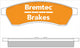 BREMTEC TRADELINE BRAKE PAD SET REAR HOLDEN EPICA 1.8, 2.5 2007- BT1509TS