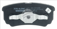 BREMTEC TRADE-LINE BRAKE PADS SET MITSUBISHI LANCER CG 2002-03 BT1516TS