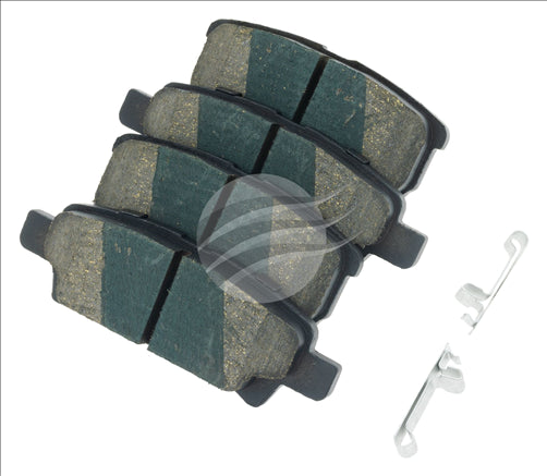 BREMTEC TRADE-LINE BRAKE PADS SET MITSUBISHI LANCER CG 2002-03 BT1516TS