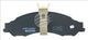 BREMTEC TRADE-LINE BRAKE PAD FRONT SET HOLDEN COMMODORE VT-VZ 1997- BT1522TS