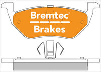 BREMTEC TRADELINE BRAKE PAD SET REAR FORD ESCAPE 4D 3.0 WAGON 2007- BT1534TS