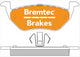 BREMTEC TRADELINE BRAKE PAD SET REAR FORD ESCAPE 4D 3.0 WAGON 2007- BT1534TS
