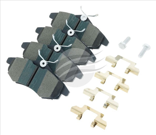 BREMTEC EURO-LINE BRAKE PADS SET CITROEN C2 1.1, 1.4i 2004- BT1538ELC