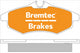 BREMTEC EURO-LINE BRAKE PADS SET CITROEN C2 1.1, 1.4i 2004- BT1538ELC