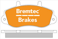 BREMTEC EURO-LINE BRAKE PADS SET BT1543ELC