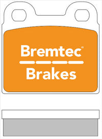 BREMTEC TRADELINE BRAKE PAD SET REAR ALFA COUPE GT VELOCE 1.7, 2.0 BT1546TS