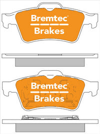 BREMTEC HYBRID-CARBON HIGH PERFORMANCE RENAULT MEGANE II (5P) 2.0L BT1547EV550