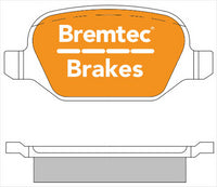 BREMTEC EURO-LINE BRAKE PADS SET ALFA 156 3.2 GTA 2000- BT1560ELC