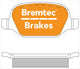 BREMTEC EURO-LINE BRAKE PADS SET ALFA 156 3.2 GTA 2000- BT1560ELC