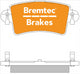 BREMTEC EURO-LINE BRAKE PADS SET BT1561ELC