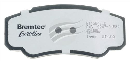 BREMTEC EURO-LINE BRAKE PADS SET BT1564ELC
