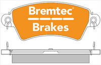BREMTEC EURO-LINE BRAKE PADS SET PEUGEOT 306 (BOSCH CALIPER) BT1584ELC