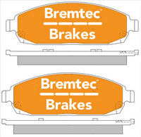 BREMTEC PRO-LINE BRAKE PADS SET JEEP GRAND CHEROKEE 2005- BT1606PRO