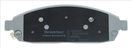 BREMTEC PRO-LINE BRAKE PADS SET JEEP GRAND CHEROKEE 2005- BT1606PRO
