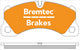 BREMTEC EURO-LINE HD BRAKE PADS SET PORSCHE CAYENNE (955) 4.8 18"" BT1608ELH