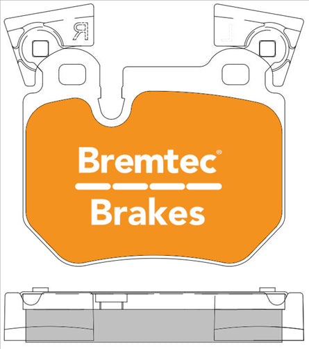 BREMTEC HYBRID-CARBON HIGH PERFORMANCE BMW (E92 E93) 320i 325i BREMBO BT1613EV