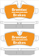 BREMTEC EURO-LINE BRAKE PADS SET MINI COOPER S (R56) 2006- BT1614ELC