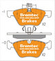 BREMTEC PRO-LINE BRAKE PADS SET JAGUAR F-TYPE 5.0L 2012- BT1615PRO