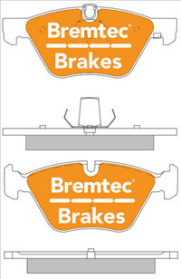 BREMTEC PRO-LINE BRAKE PADS SET BMW X1 (E84) XDRIVE 23d 2009- BT1616PRO