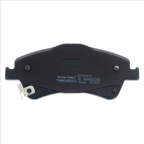 BREMTEC TRADELINE BRAKE PAD SET FRONT COROLLA ZRE152 153 AVENSIS ZRT BT1618TS