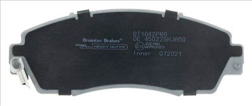 PRO-LINE FRONT BRAKE PAD SET HONDA CRV AWD 2007- BT1642PRO