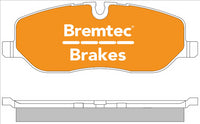 BREMTEC EURO-LINE BRAKE PADS SET RANGE ROVER SPORT 4.4L 2005- BT1650ELC