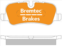 BREMTEC 4WD BRAKE PADS SET RANGE ROVER SPORT 4.4L 2005- BT1651E